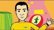 Cartoon version of Sam in "Wiggletime" video clip