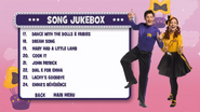 Song Jukebox menu #3 (Background music: Let's Dance with the Fairies)