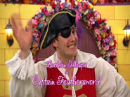 Captain Feathersword in "Dorothy the Dinosaur's Traveling Show" end credits