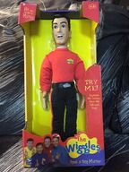 Greg doll in a red Wiggle shirt