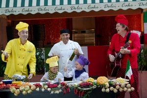 Greg, Murray, Alfonso, Antonio and Nicholas