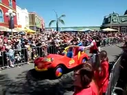 The Big Red Car at Dreamworld