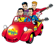 Big Red Car Cartoon #3