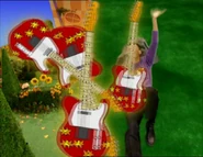 Red Starry Guitar transition