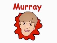 Murray in cartoon form