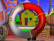 The S.S Feathersword life preserver transition