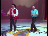 Captain and Anthony in Wiggledance!