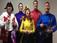 The Wiggles and Captain Feathersword in "Apples & Bananas Tour" thank you message