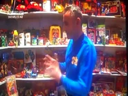Anthony in Hot Potato Merchandise Museum