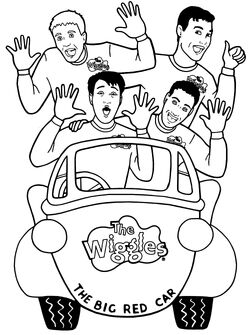 The Wiggles Free Coloring Pages