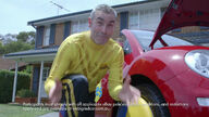 Greg in Volkswagen Big Red Car Auction commercial