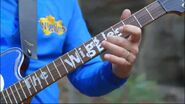 The Wiggles' Logo on Maton guitar