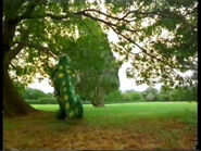 Dorothy running in the Movie Trailer