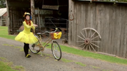 Emma and her bike