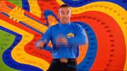 Anthony singing "Blue Wiggle in the Ring"