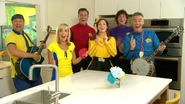 The Wiggles on "Splash n Boots"