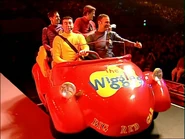 The Big Red Car in "LIVE Hot Potatoes!"