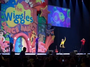 The Wiggles and the audience