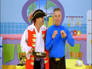 Captain and Anthony in "Ready, Steady, Wiggle!" TV Series