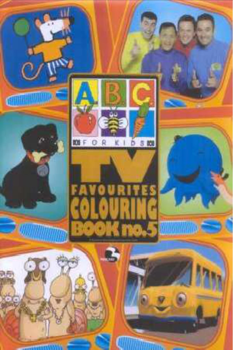 Abc For Kids Tv Favourites Colouring Book No 5 Wigglepedia Fandom