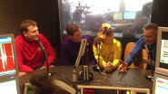 The Wiggles at the 2BS Studio