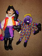 Captain and Henry plush toys