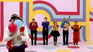 Captain, The Wiggles and the Bee