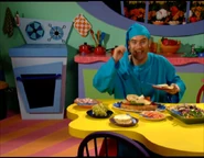 and then he's finished.