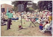 Anthony in the green T-shirt