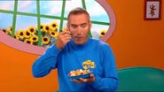 Anthony eating fruit salad in "Splish Splash Big Red Boat"