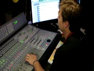 AlexKellerRecordingAwareness,Action,Avoidance!.jpg (103 KB) Alex recording the song