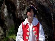 Captain Feathersword talking about the magic bottle