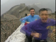 Jeff and Anthony in at the Great Wall of China