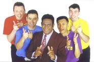 Another promo picture of The Wiggles and Jimmy Little