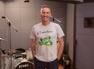 Anthony on Aus Music T-shirt Day