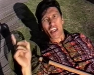 Jeff as the dog catcher