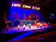 Greg introducing "Can You (Point Your Fingers And Do The Twist?)"