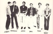 The original lineup in 1981.