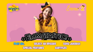 Main menu (Song used: E-M-M-A Theme Song)