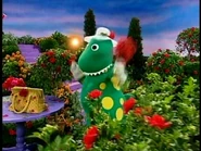 Dorothy following the music bug