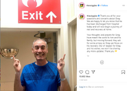 A Wiggles Instagram Post Talking About Greg Returning From The Hospital