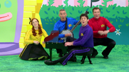 The Wiggles singing "Row, Row, Row Your Boat"