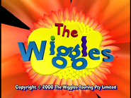 The Wiggles Logo in the end credits of It's a Wiggly Wiggly World!