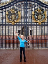 Lauren at Buckingham Palace