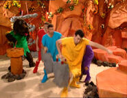 The Awake Cavemen Wiggles and Cavedog Wags