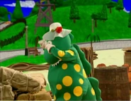 Dorothy doing the sad street dance