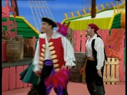 Captain Feathersword and Pirate James