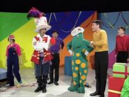 "Captain Feathersword, do you know where Dorothy's birthday cake is?"