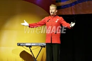 Ben in Luna Park concert