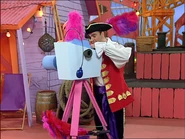 Captain resets his camera timer